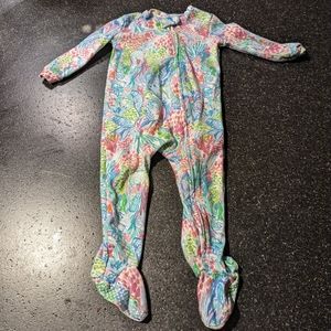 12-18 month Lilly Pulitzer footed pajamas